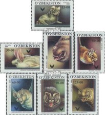 ouzbékistan 266-272 (complète edition) neuf avec gomme originale 2001 chauves-so