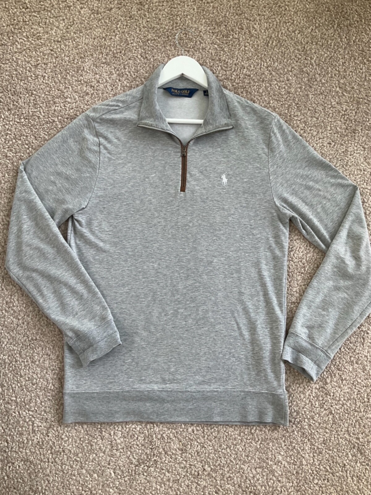 Polo Ralph Lauren Golf Grey Half Zip 