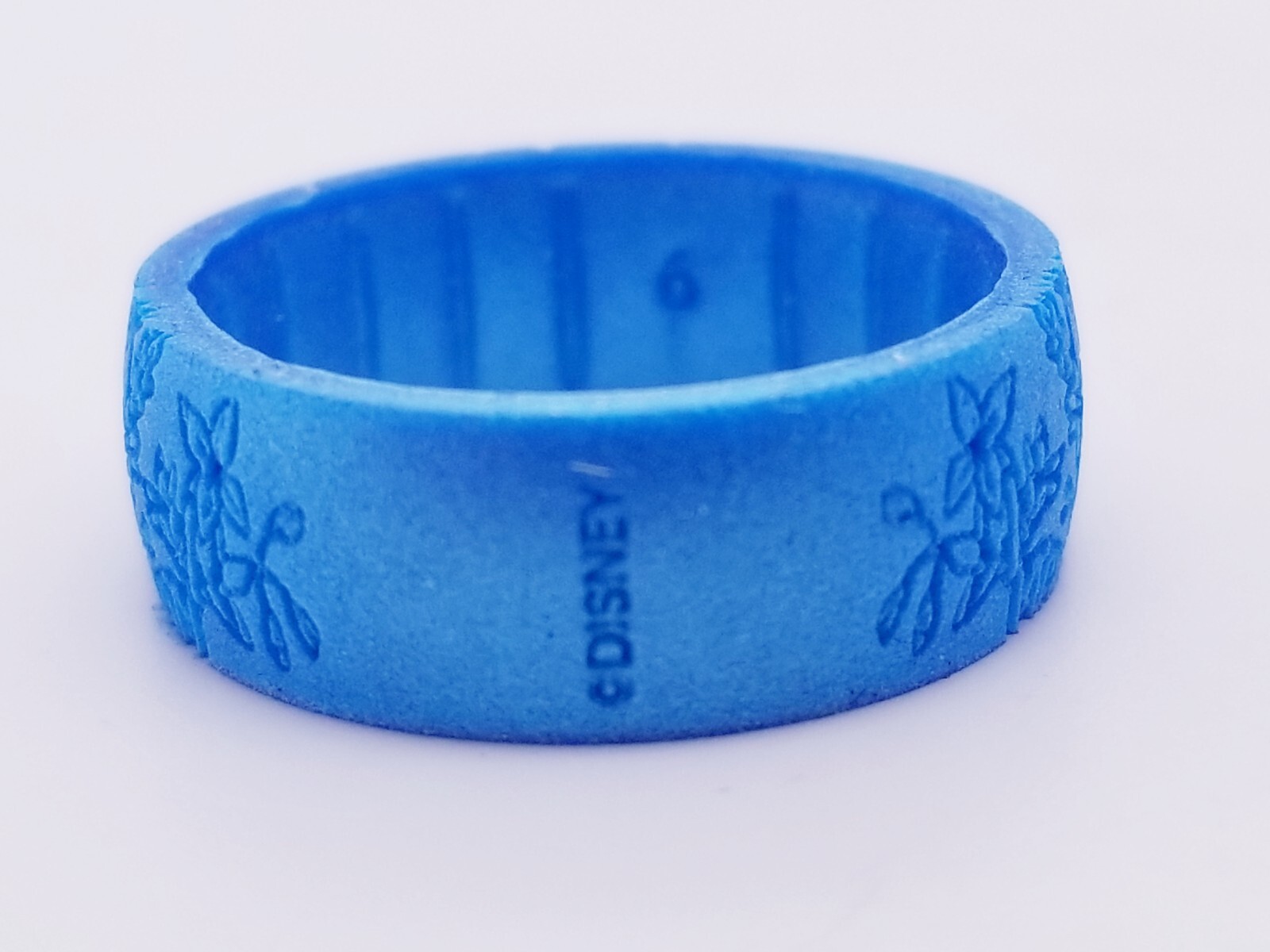 Enso Disney Alice in Wonderland Silicone Ring Sz 6 Gem