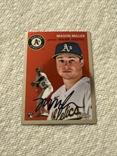 2023 Topps Chrome Platinum Mason Miller Base RC Rookie Card