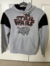 STAR WARS Pullover Fleece Hoodie. Youth Large 14-16 