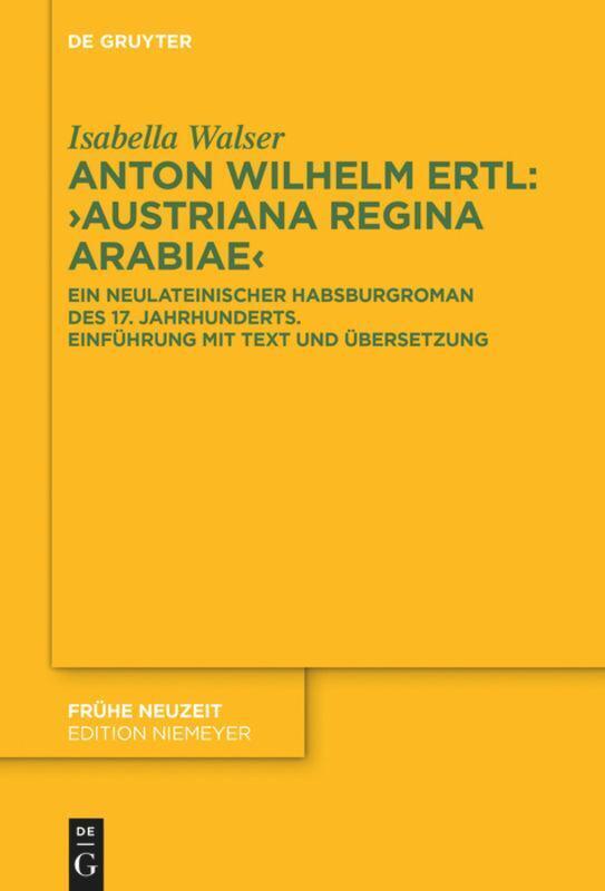 Thumbnail - Isabella Walser | Anton Wilhelm Ertl: ¿austriana Regina Arabiae¿ |