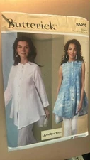 Butterick Pattern B6995 Katherine Tilton Misses Top 18-26 UNCUT