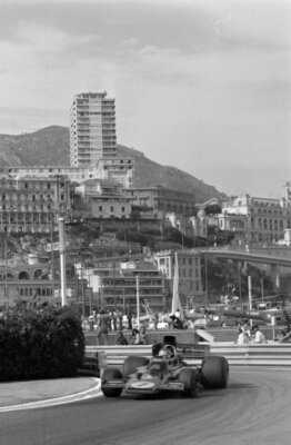 Ronnie Peterson Lotus 72E Ford 1974 Monaco GP Motor Racing Old Photo 24