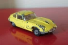 Corgi Toys 4.1” JAGUAR E-TYPE 2+2 Diecast Yellow CAR VINTAGE Whizzwheels No:374