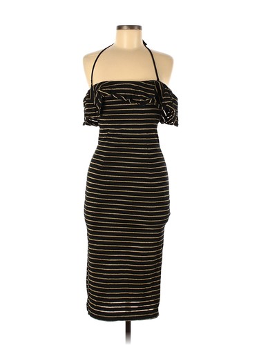 Stories Women Black Cocktail Dress 
