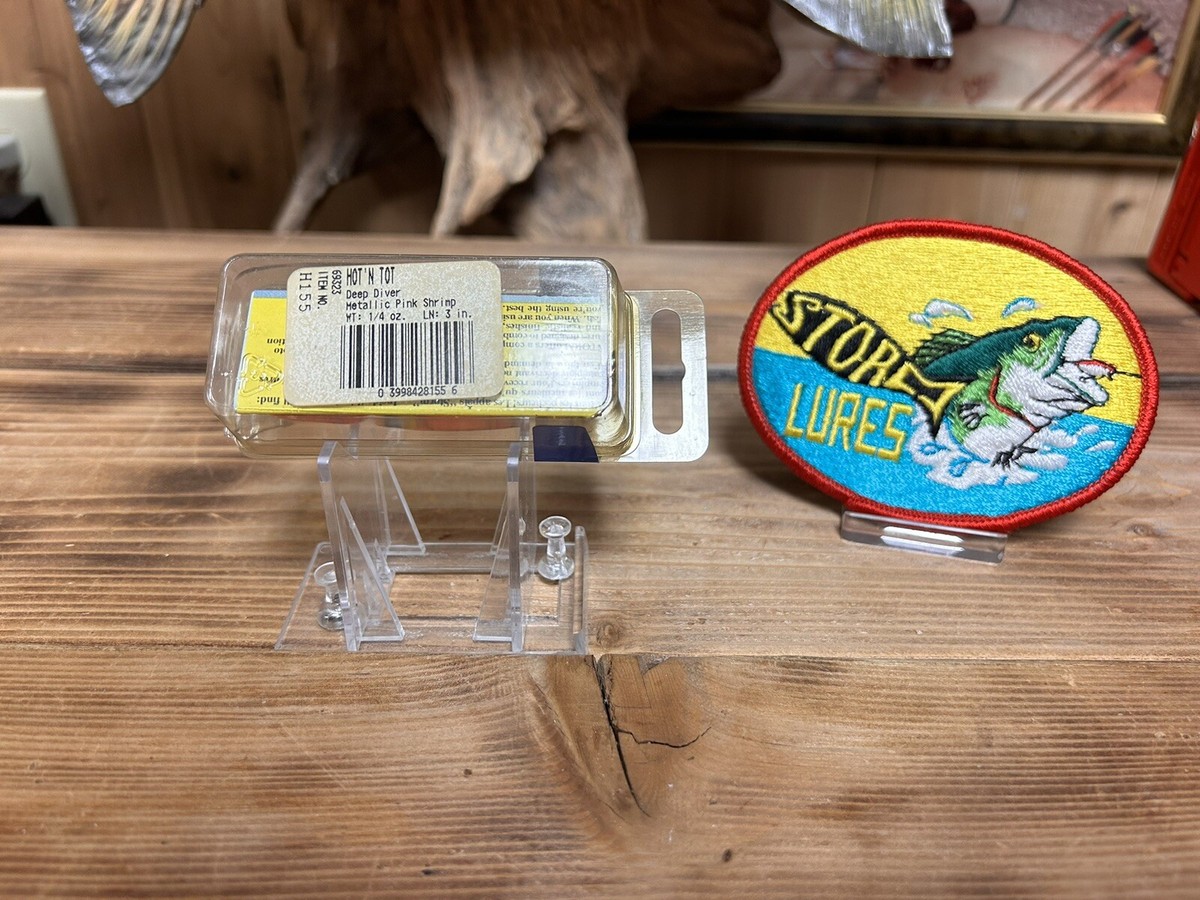 Storm Hot 'N' Tot - Leurre Crankbait Vintage Années 70/80 - Dos Argent/orange