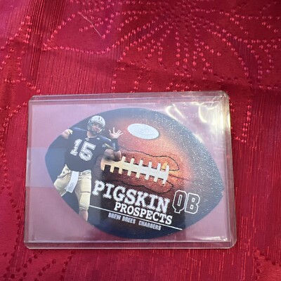 Drew Brees 2001 Fleer Hot Properties Pigskin Prospects Rookie #1 of 15
