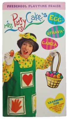 Miss Patty Cake's Egg-Strava-Ganza, VHS Tape, 2002, Preschool Playtime Praise