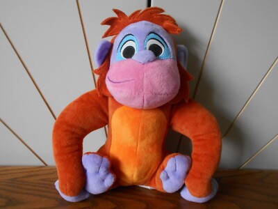 BABY KING LOUIS Figur Stofftier, Plüsch Bettdecke DAS DSCHUNGELBUCH Disney Store