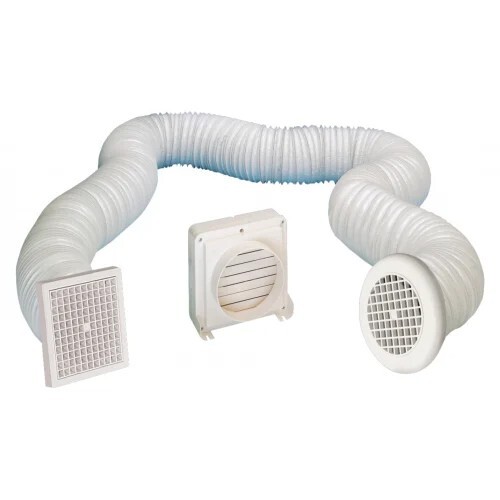 Manrose SF150S 150mm In-Line Shower Standard Axial Fan