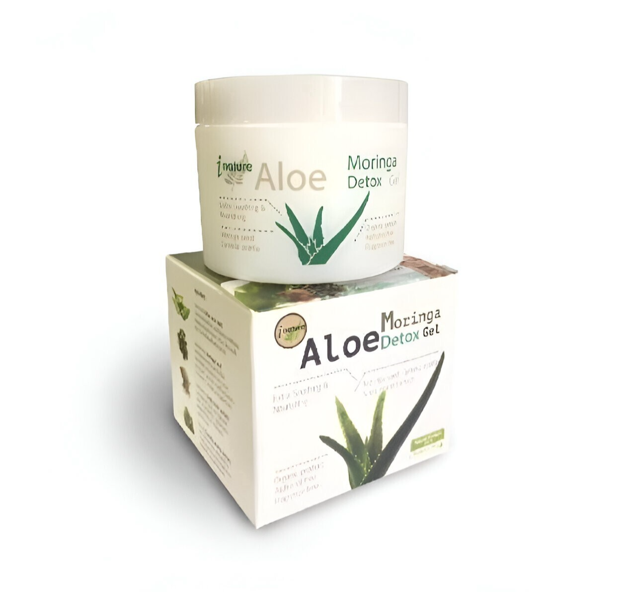 Aloe Vera Moringa Overnight Hydrating Gel Mask 100g Twin Pack