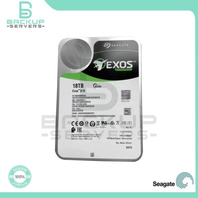 ST18000NM000J Seagate Exos X18 18TB 6Gbps 7.2K 3.5