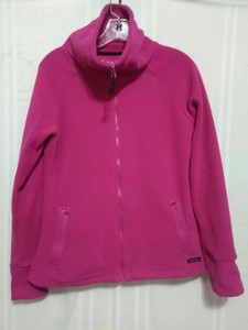 calvin klein pink fleece jacket