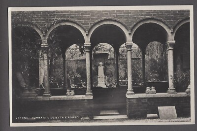Verona Tomba Di Giulietta E Romeo RPPC Tomb of Romero and Juliet