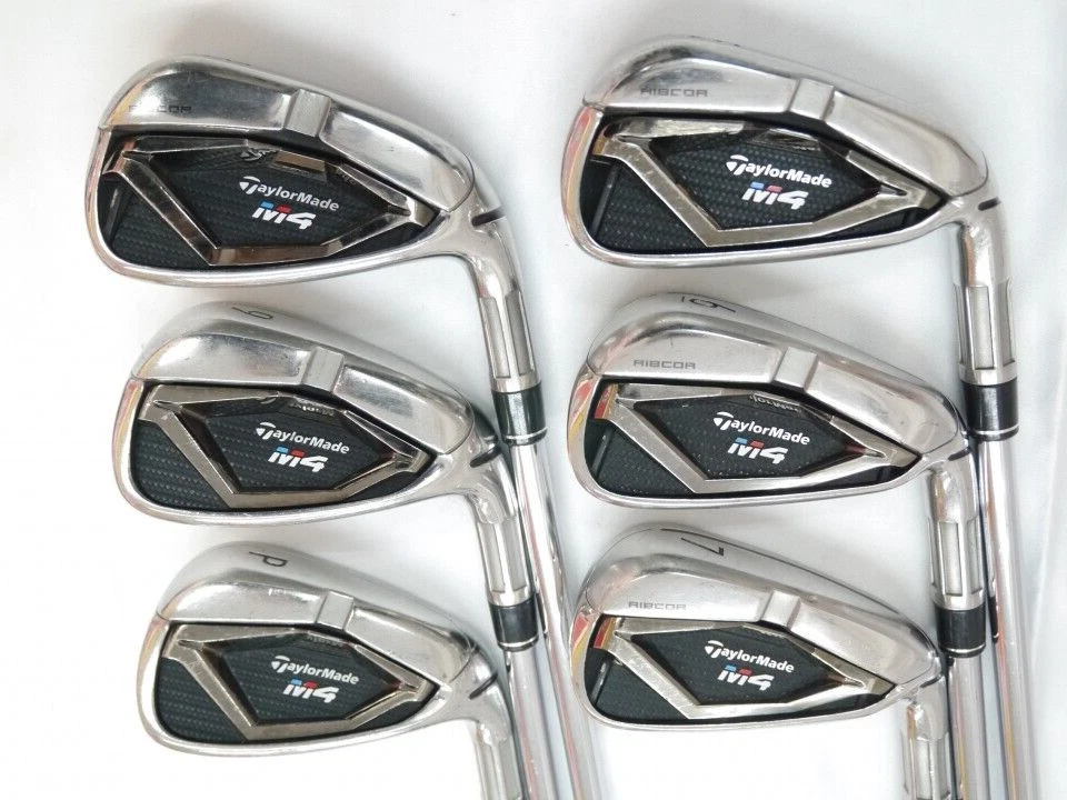 TaylorMade M4 Irons #5-9.P(6Clubs)/REAX90/Flex:S/Iron set | eBay