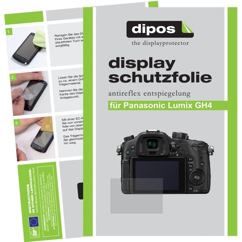 6x dipos Protection pour Panasonic Lumix DMC GH4 Film de d'écran antireflet