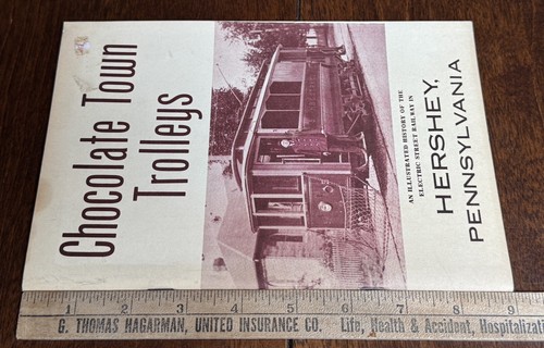 Folleto de ferrocarriles eléctricos Hershey 1967 'Chocolate Town Trolleys' - Imagen 4 de 20
