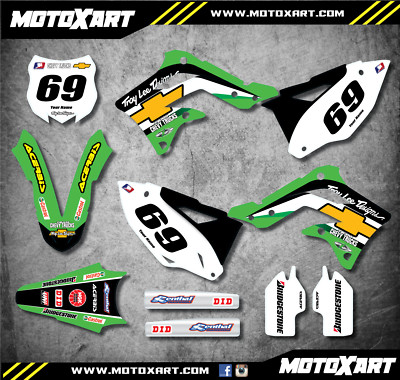 KXF 450 2012 - 2015 Full graphics kit SHIFTER style custom sticker kit ...