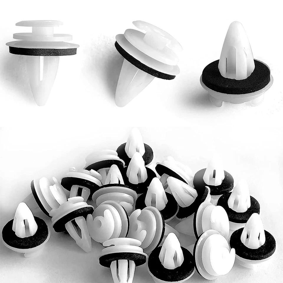 100pc Door Panel Clips For BMW 3/5/7 E36 E34 E46 E38 E39 X5 M3 M5 Z3 51411973500 - Image 4 of 4
