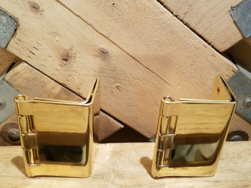 Cerniera per porta espandibile finitura ottone 1 set di 2 cerniere aggiunge 2" - fienile swanky - Foto 3 di 12