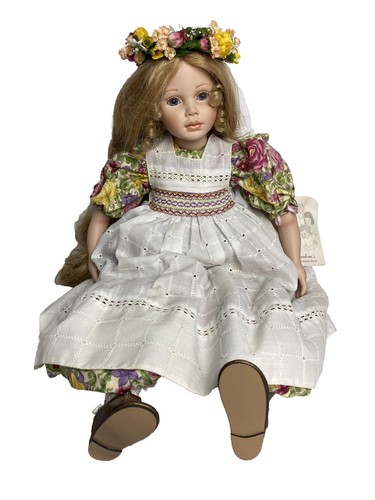Pauline's Doll Anne-Marie Limited Edition 363/950 herausragendes Schönheitsporzellan - Bild 2 von 11