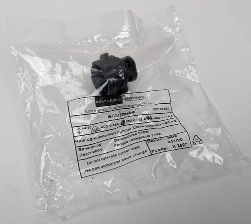 5pc 100109-929 C016 20G003 100 12 Amphenol Circular Connector 4 Position Female - Picture 2 of 5