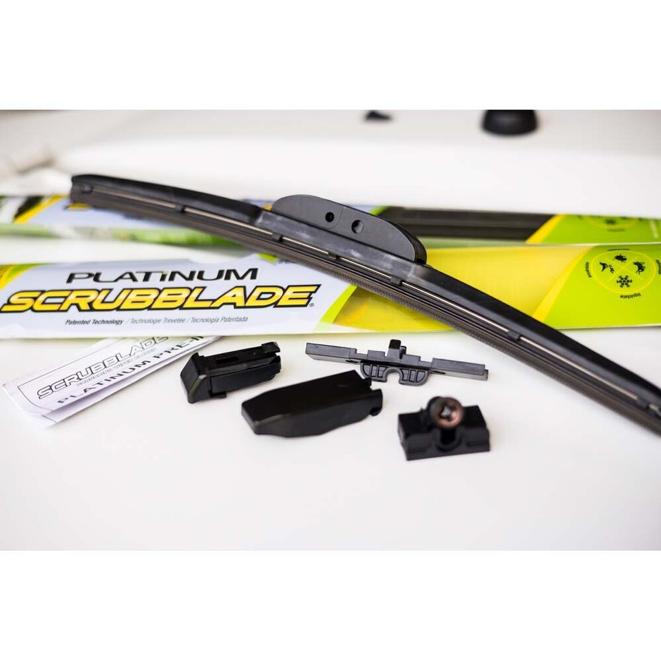 Scrubblade Platinum Wiper Blade Set For Honda Accord Dodge Ram Toyota