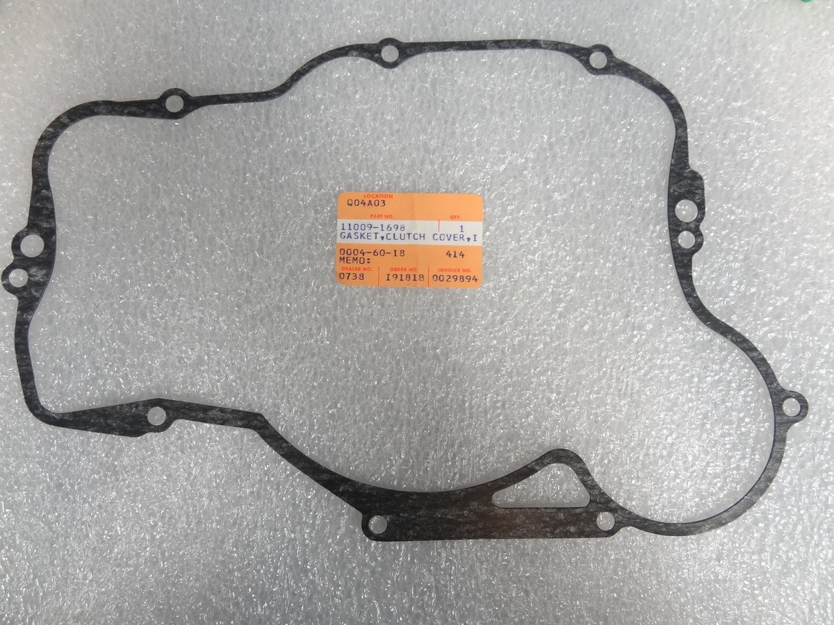 Kawasaki NOS NEW 11009-1698 Inner Clutch Cover Gasket KX KX250 | eBay