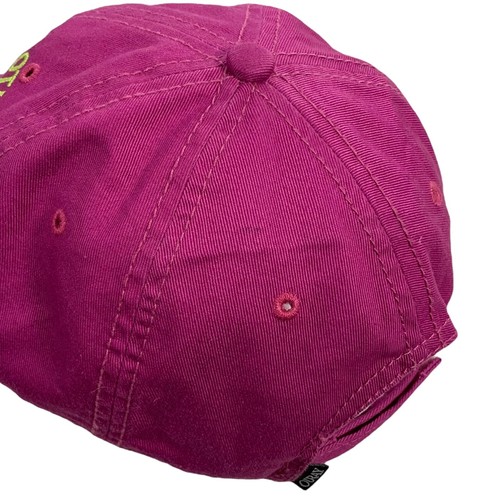 Black Tooth Brewing Company Sheridan Wyoming Purple & Neon Green Strapback Hat - 第 4/7 張圖片