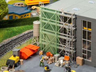 Gaugemaster GM417 Gebäude-Bausatz für Fordhampton-Baustelle 00/OO Plastik