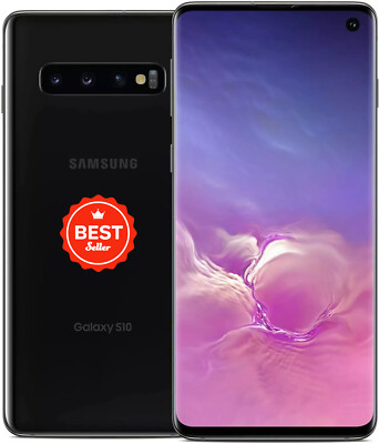 Samsung Galaxy S10 SM-G973U 512GB Factory Unlocked Smartphone OPEN BOX Black US