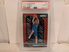 2018 PRIZM LUKA DONCIC RUDY WAVE REFRACTOR PSA 10 ROOKIE RC LOW POP LAKERS RARE