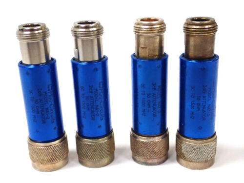 MINI CIRCUITS ATTENUATOR LOT w/ 2x NAT-2 2x NAT-3 DC-1500MHz 50Ohm TESTED - Picture 1 of 6