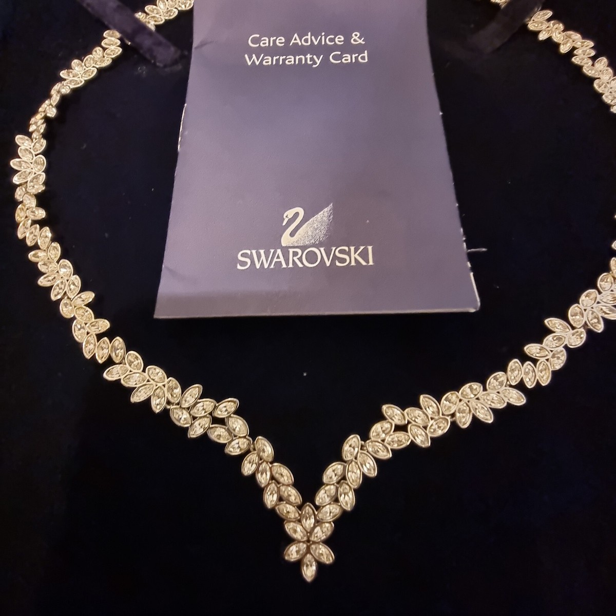 Genuine Signed Swarovski Miranda Kerr DIAPASON Necklace, Boxed | eBay
