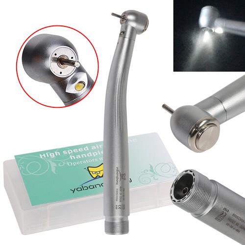 Kavo Style Dental Fiber Optic Turbine Handpiece Triple 2H/4Hole E-generator LED - Picture 22 of 42