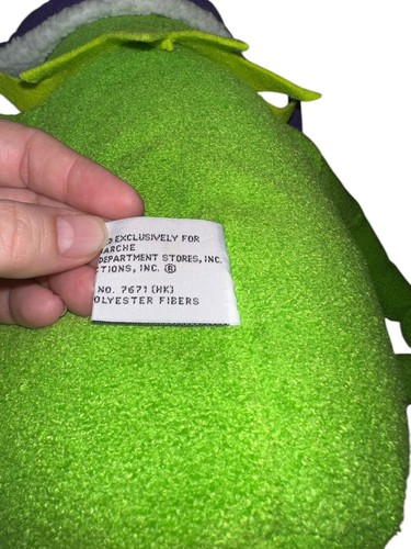 De colección 25" Kermit La Rana Peluche Macy's Jim Henson's Muppets Con Sombrero de Invierno - Imagen 7 de 8