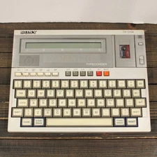 1980s Sony Typecorder OA-S1109 Vintage Portable Word Processor FOR PARTS