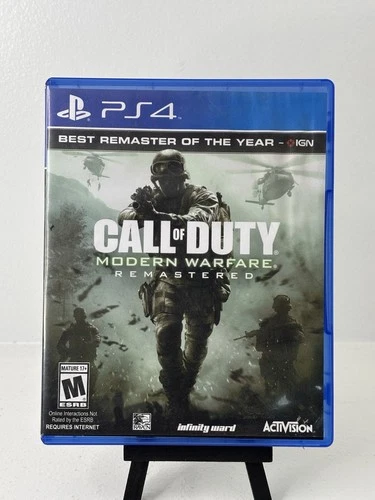 Call of Duty: Modern Warfare Remastered (Sony PlayStation 4 PS4, 2017) Preowned
