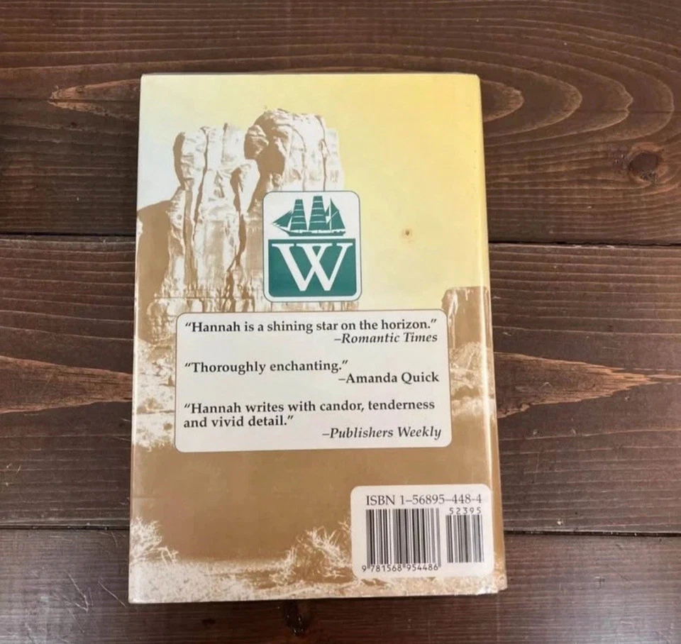 Enchantment by Kristin Hannah Wheeler Publishing Large Print Ed Hardcover RARE! - Image 2 of 4