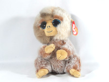 Ty Beanie Baby Bellies - STUBBY the Monkey (6 Inch) NEW MWMTs Stuffed Animal Toy