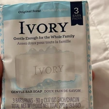 3 bar per pack ivory soap 3.17 oz 