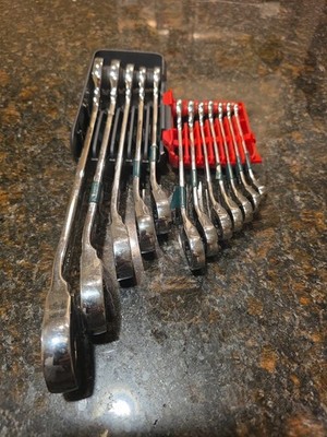 MAC Tools 12pc 12-Point SAE Ratcheting Wrench Set 1/4''-15/16'' SRWO212PTB