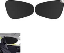 Car Side Window Sun Shades, 2 PCS Window Sunshades Privacy Curtains, Sun Glare a