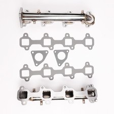 For 01-16 Silverado Sierra Duramax 6.6l Diesel 304ss Stainless Exhaust Manifolds