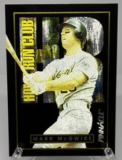 1993 Pinnacle Home Run Club Mark McGwire #8 Oakland Athletics