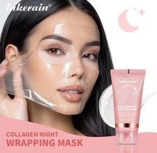 2 Night Collagen Wrapping Mask Rejuvenation Moisturizing Brightening Korean Mask