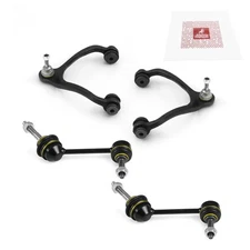 Front Upper Control Arm & Front Sway Bar Link Kit for 03 Lincoln Town Car 4 PCS