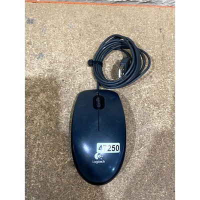 Logitech M-U0026 Optische Maus Schwarz USB Kabelgebunden Scrollrad 3 Tasten für Desktop