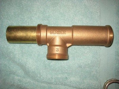 Gerber Brass Fit-All Tee 96-102 G0096102